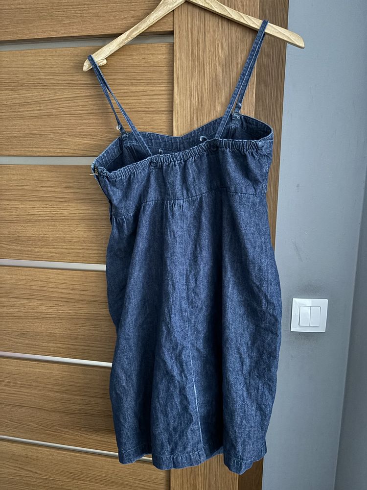 jeansowa sukienka levi’s