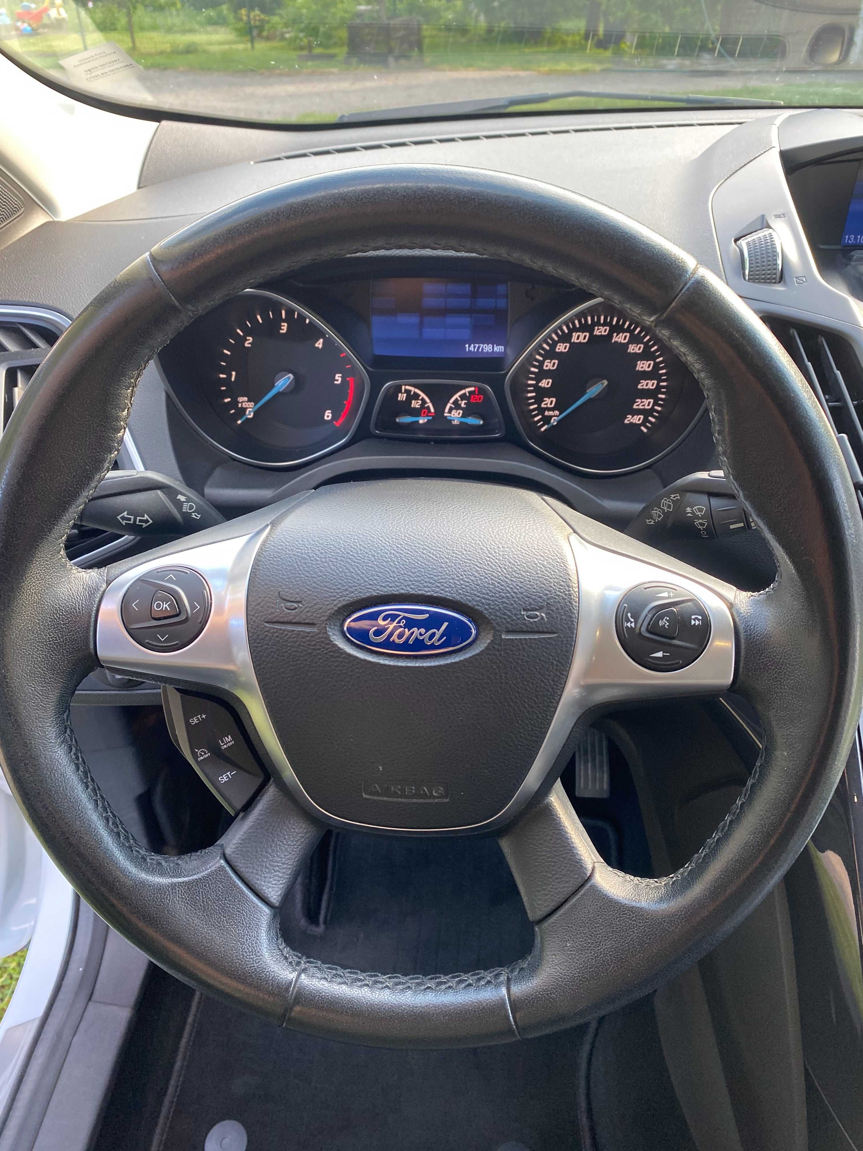 Ford Kuga II, 2,0 Tdci (diesel), 4x4, 2014 r, 162000 km,