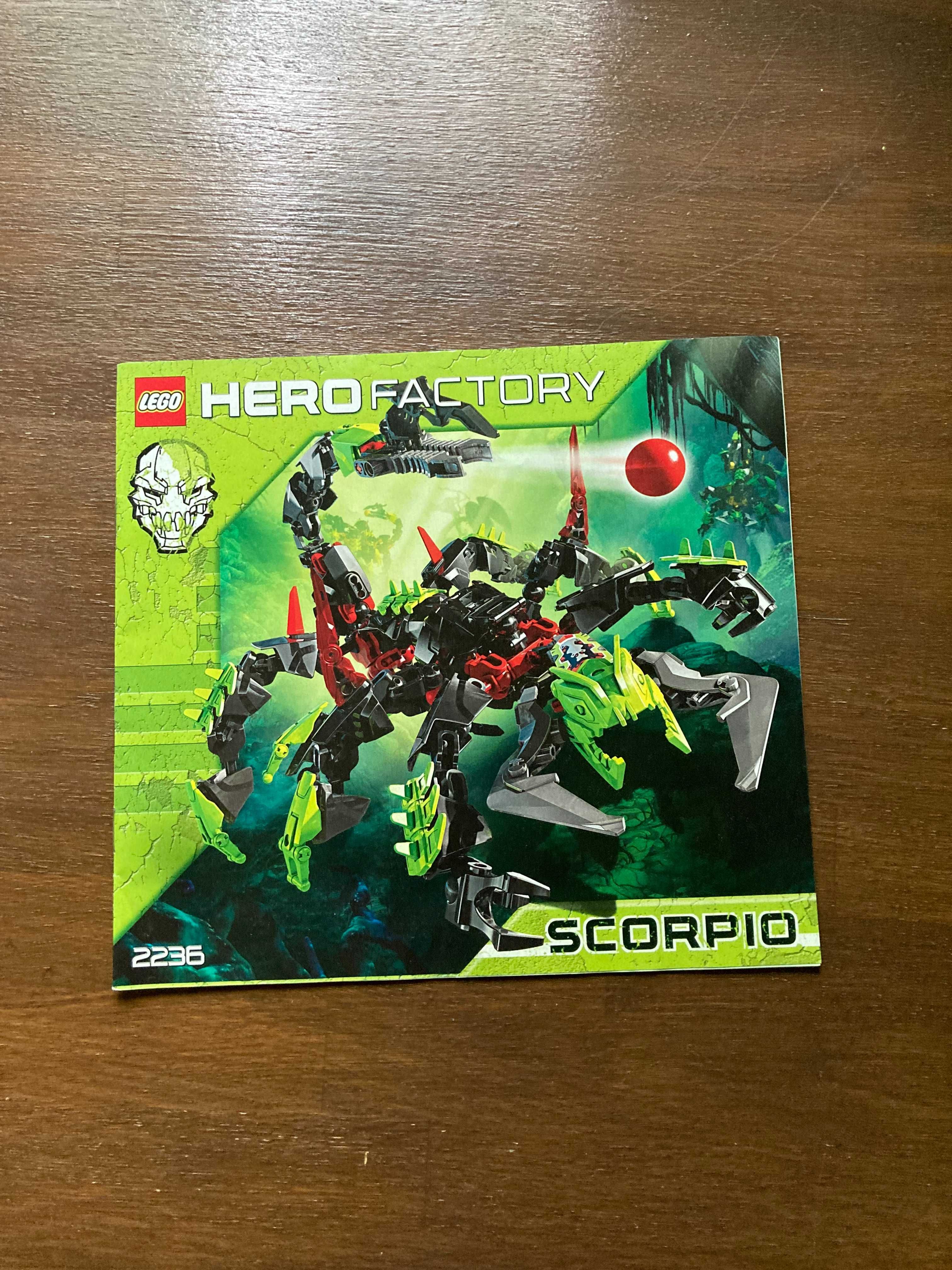 Lego Hero Factory zestaw 2236 Scorpio