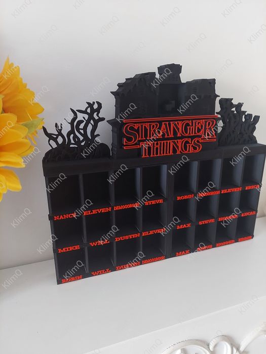 Kinder Joy Stranger Things półeczka stojak na figurki