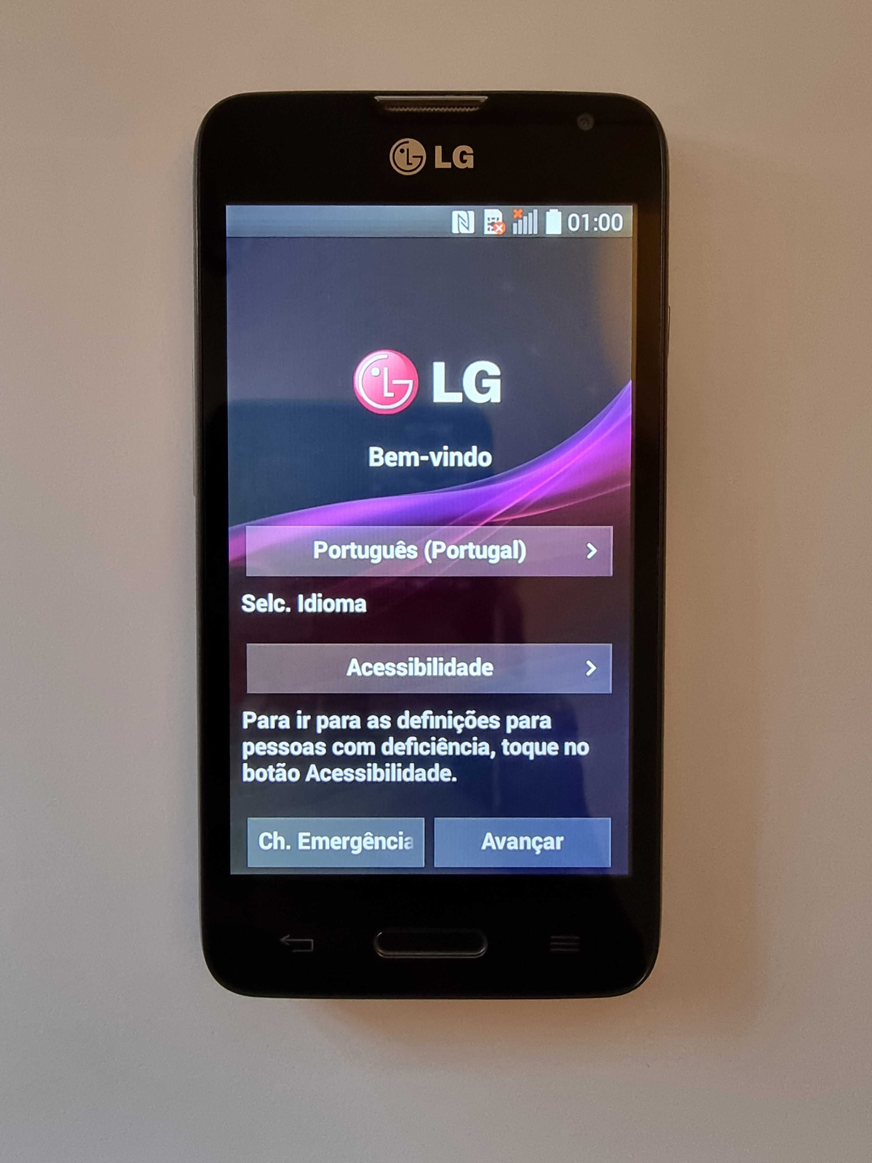 Smartphone Android LG L65 D280N (igual a novo)