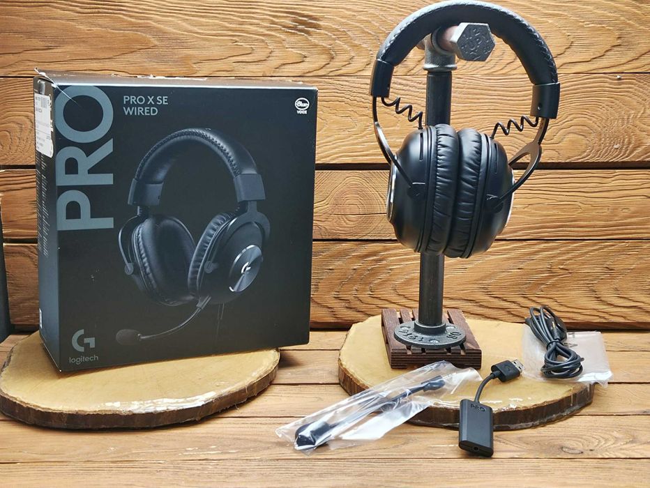 Logitech PRO X SE Wired  BLUE VO!CE Gamingowe Gwarancja 12 miesięcy