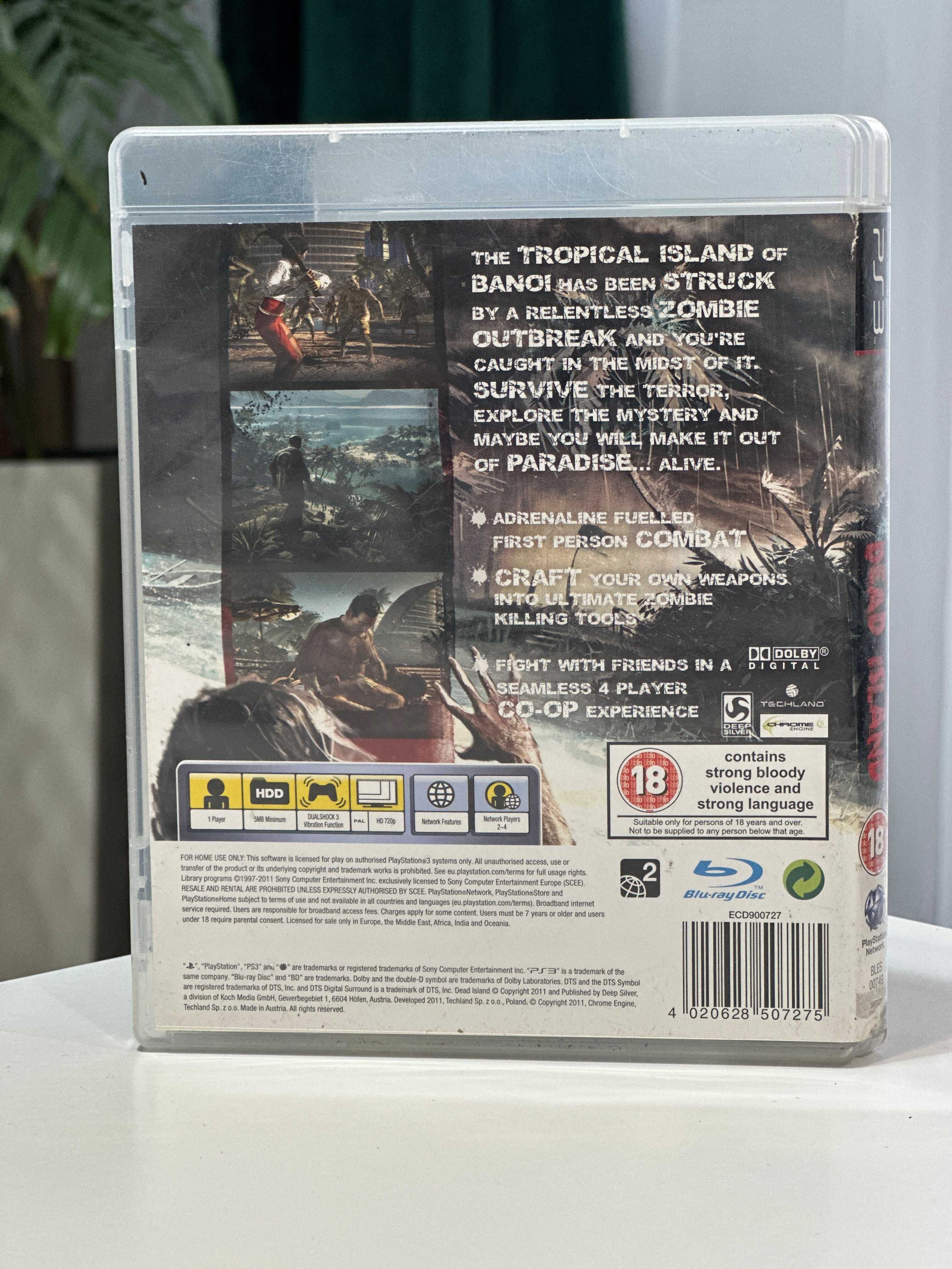 Gra Wydanie PL Dead Island PS3 PlayStation 3