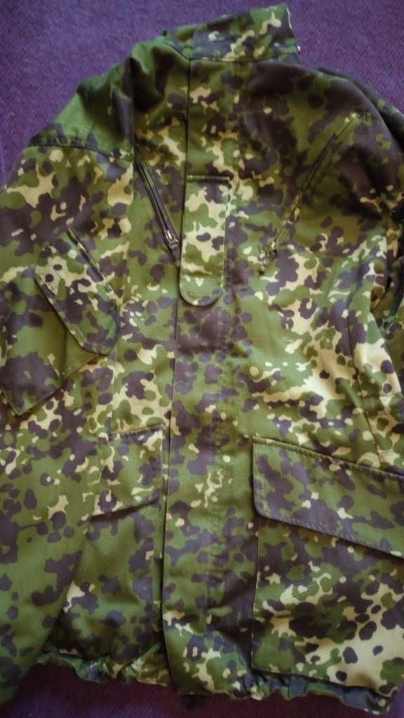 Wojskowa kurtka w duńskim kamuflażu M84 camo