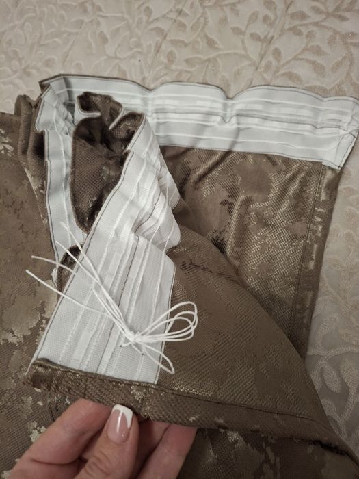 Штори готові нові,  мрамор!! 2шт. 1.50м.  ×2.50 висота