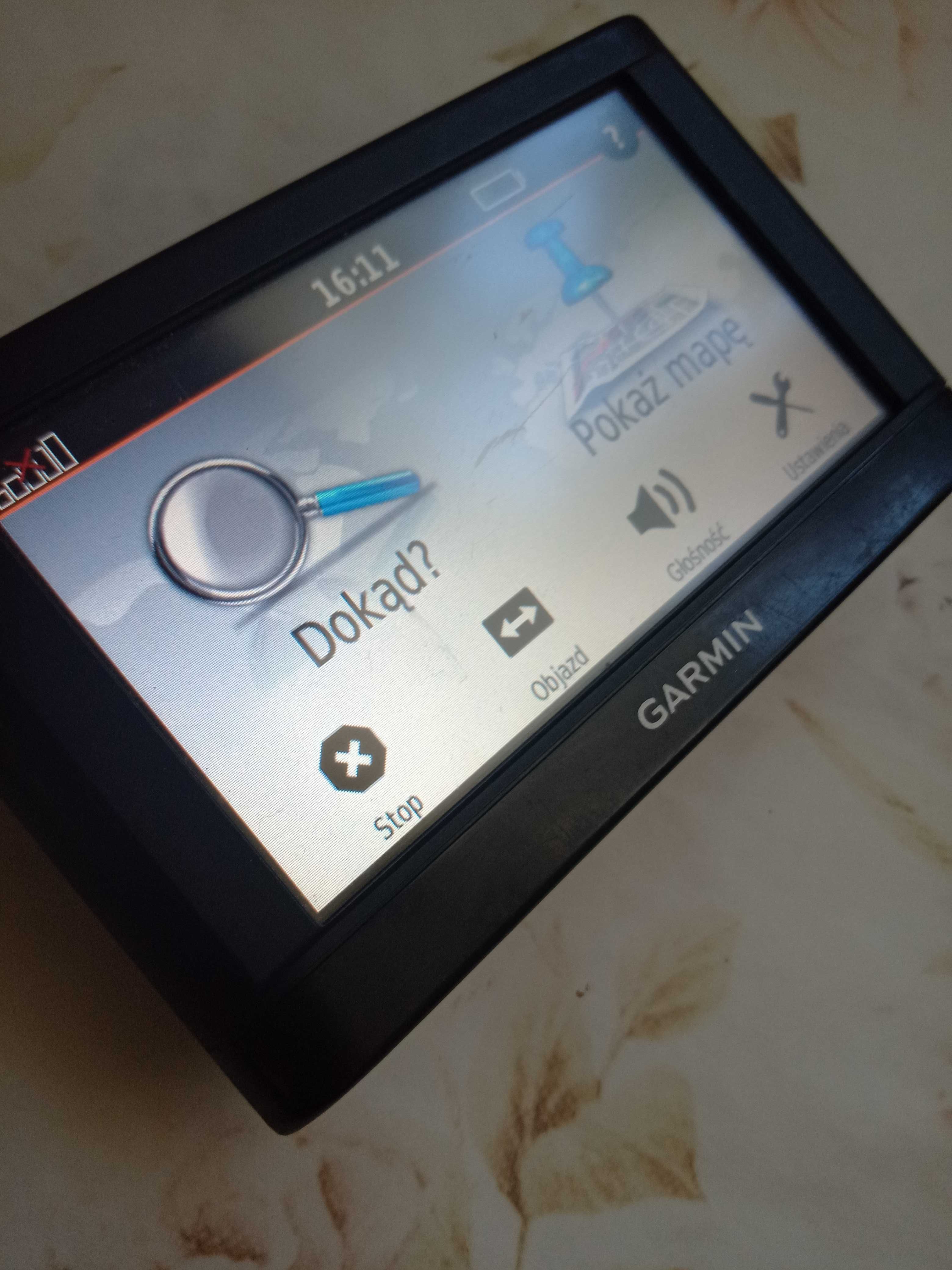 Nawigacja samochodowa Garmin Nüvi 42 Sprawna! Zestaw z ładowarką sam.