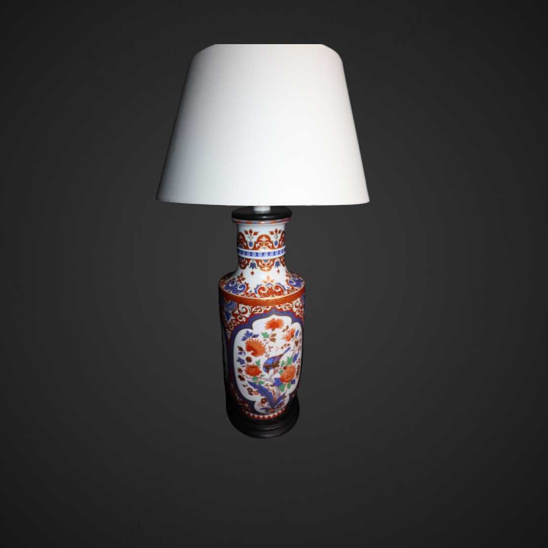 Porcelanowa lampa KAISER w stylu IMARI b41/040731