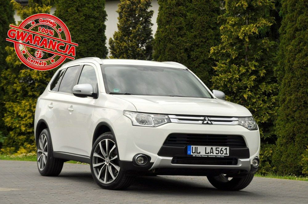 Mitsubishi Outlander 2.2DI-D(150KM)*4WD*Duża Navi*Skóry*Reling*Klimatronik*I Wł*Alu19"ASO