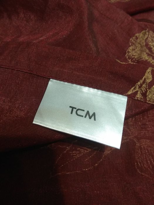 TCM Obrus Bordo Złoty wzór Glamour