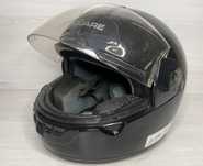 B-Square Kask na Motor Czarny 57-58 Rozmiar S Zamknięty Z Szybą