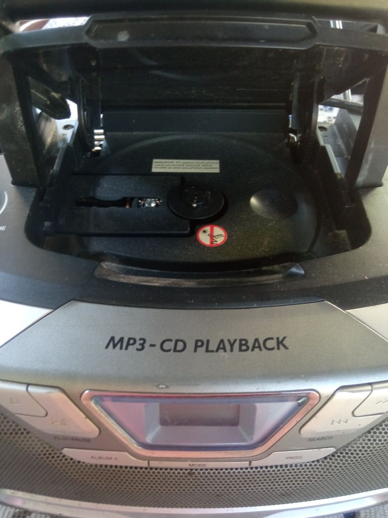 Radio Philips z odtwarzaczem