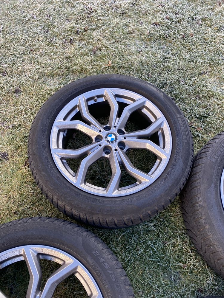 Oryginalne koła zimowe 19 cali BMW X3 G01 X4 G02 wzór 694 245/50 R19