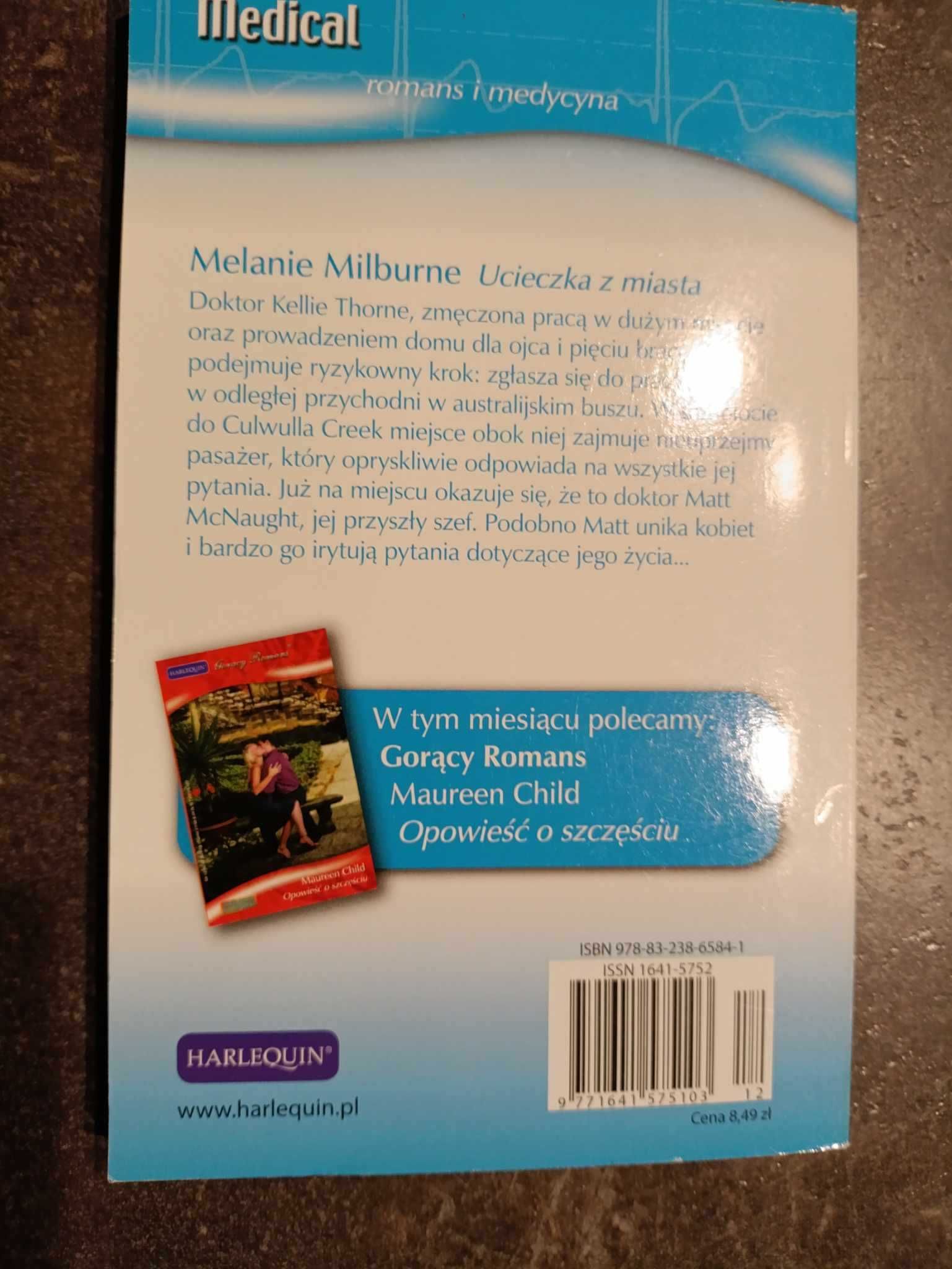 Ucieczka z miasta - Melanie Milburne harlequin