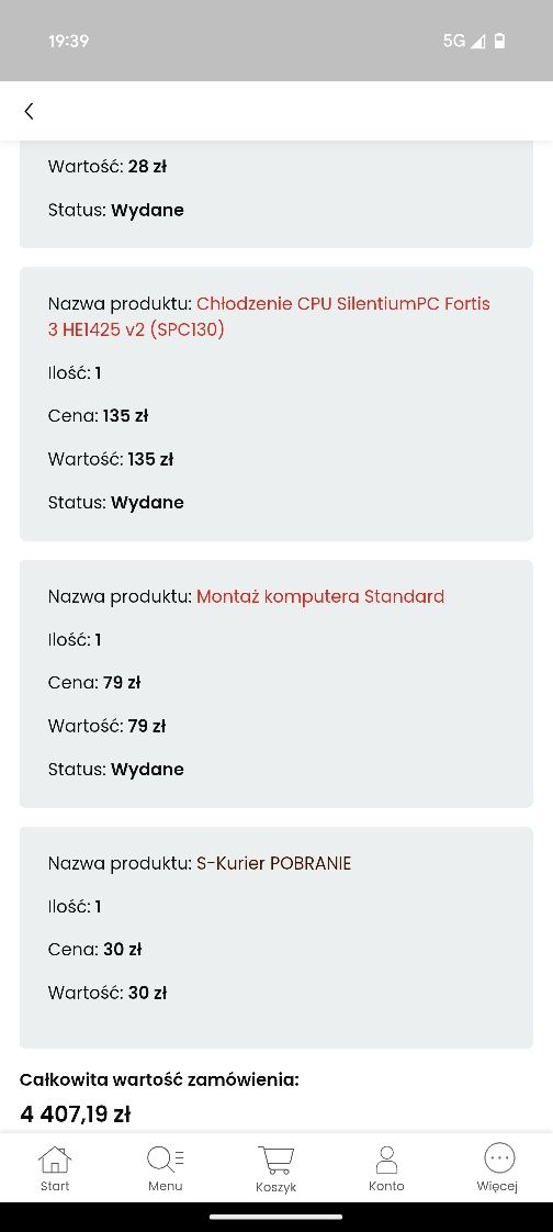 Okazja Sprzedam komputer