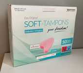 Joydivision Soft-Tampons miękkie tampony normal bez sznurka - 50 szt