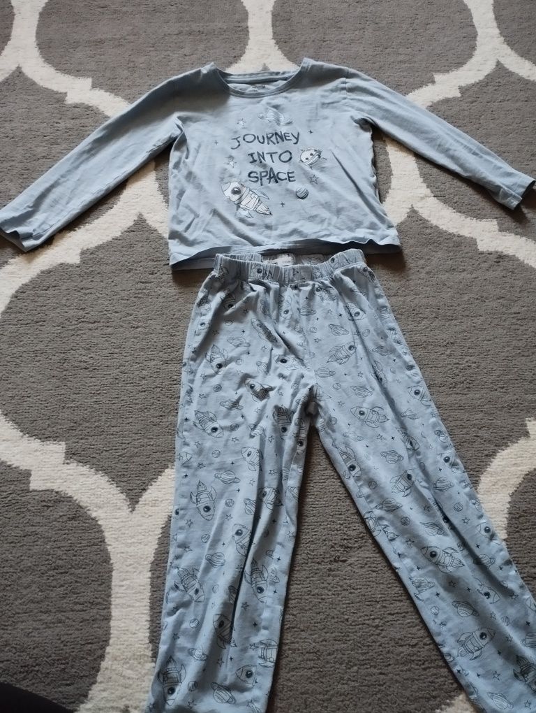 Piżama dwuczęściowa dla chłopca rakiety 116