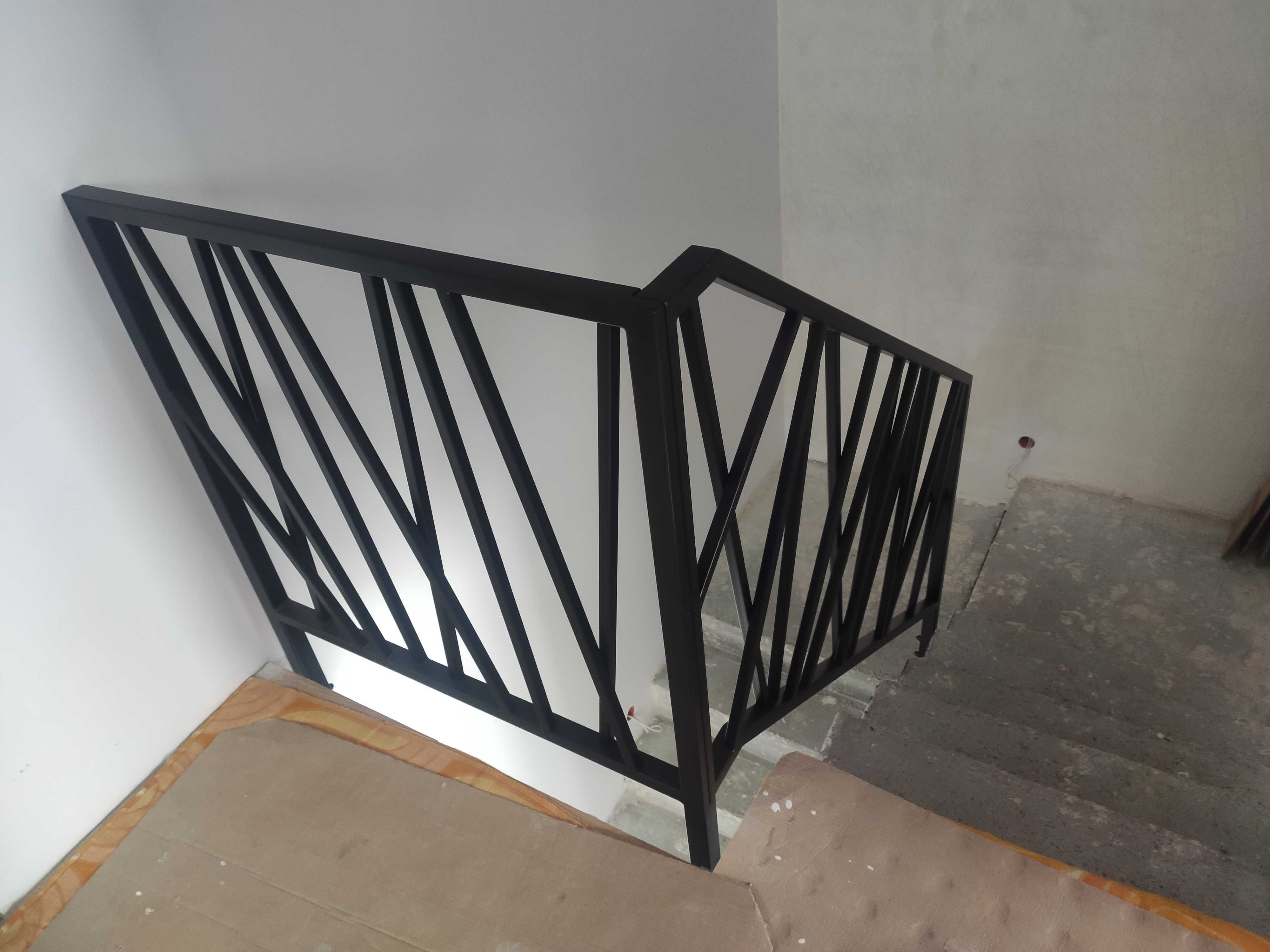 Balustrady stalowe