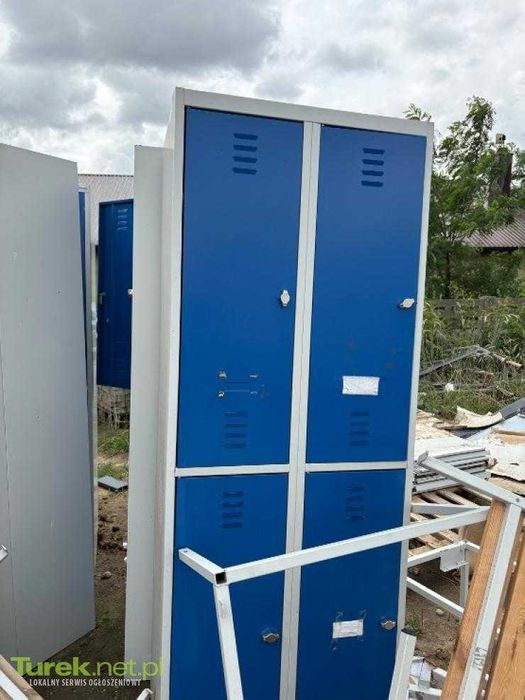 Szafki pracownicze używane w dobrym stanie