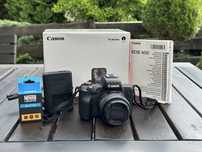 Canon m50 + obiektyw + 2 baterie pudełko