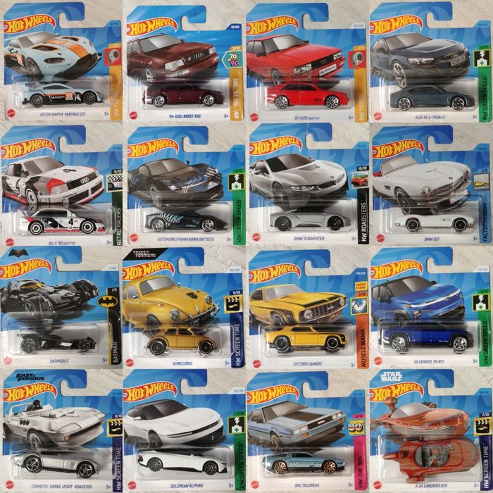 Hot Wheels 50+ моделей - STH, TH, PREMIUM, mainline.