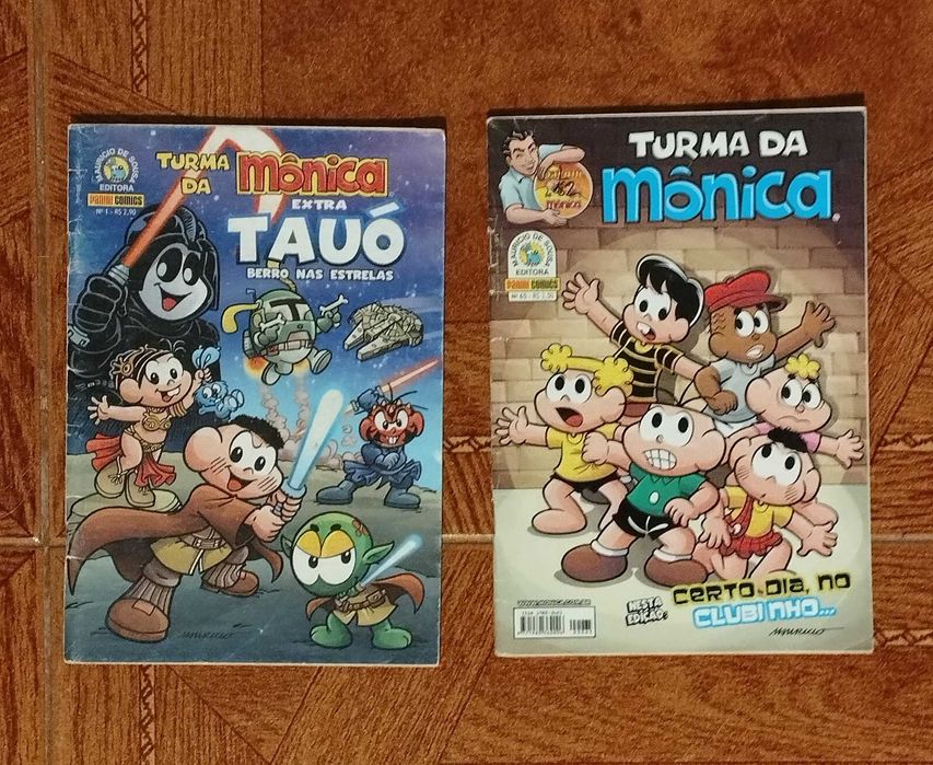 BD Revistas Mónica, Cebolinha, Cascão, Magali e Chico Bento