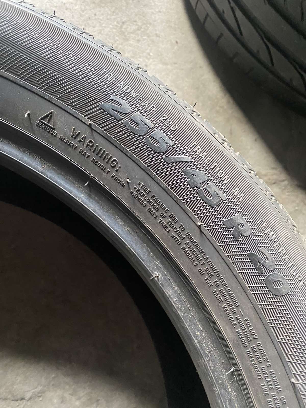 255.45.20 Michelin 4шт лето БУ склад шины резина из Европы 45 R20