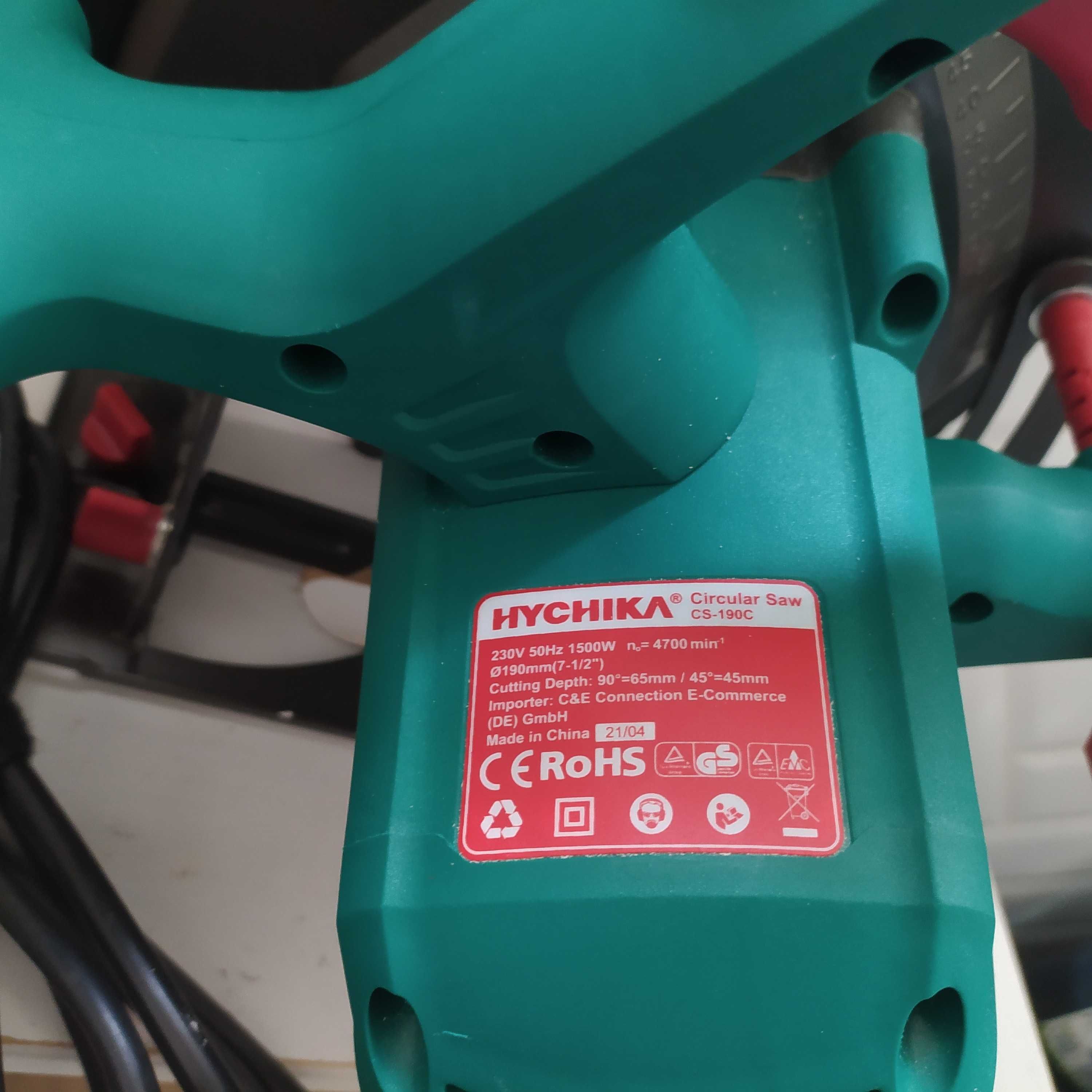Piła tarczowa Hychika 1500W