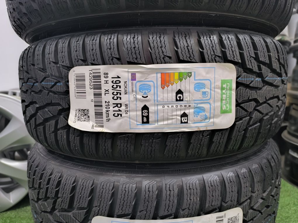 Nowe 4 x 195/55/15 XL Nokian Opony Zimowe Wysyłka