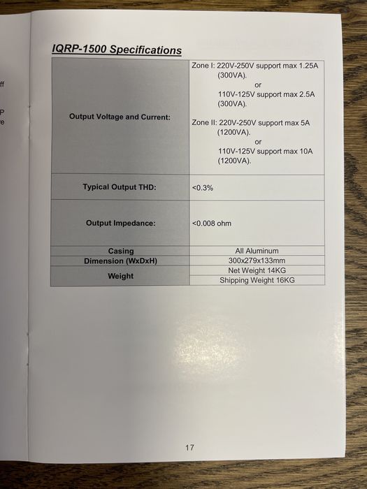 KECES IQRP-1500 Isolated Quantum Resonance Power Conditioner