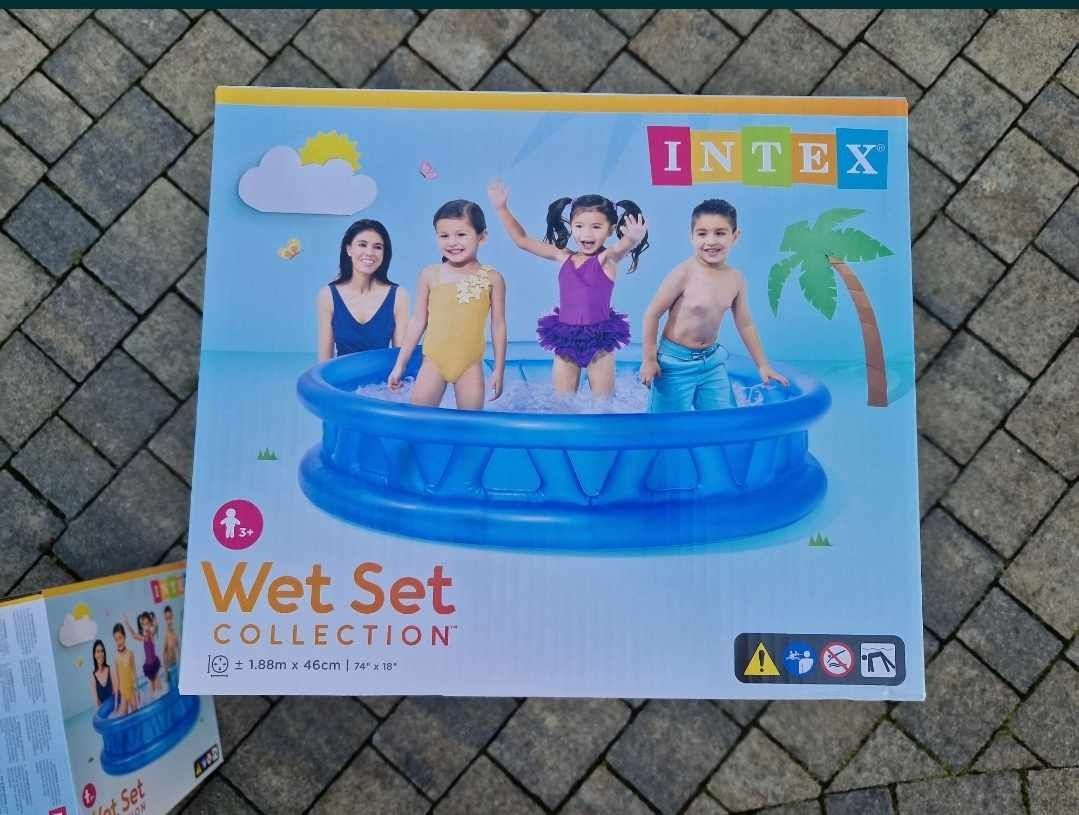 Intex basen dmuchany okrągły 188x46cm dla dzieci