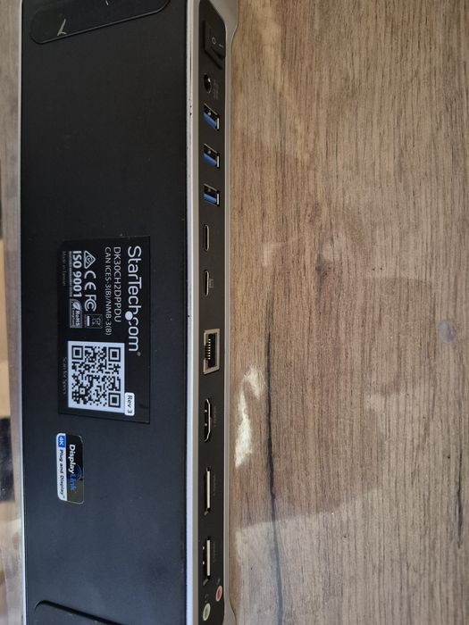 Док станція StarTech Triple 4K