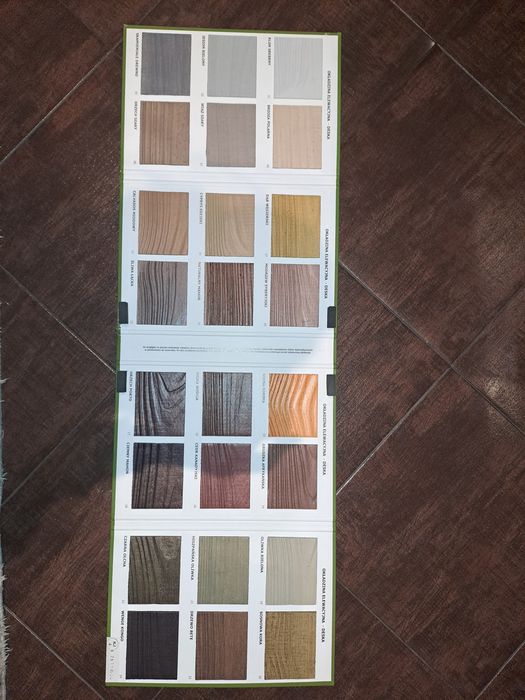 Wzornik okładzin elewacyjnych deska bal ciosany