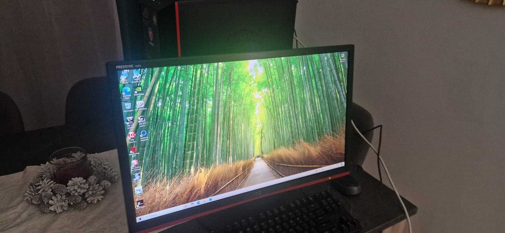 Computador Gaming + Monitor AOC G2460pf 144Hz