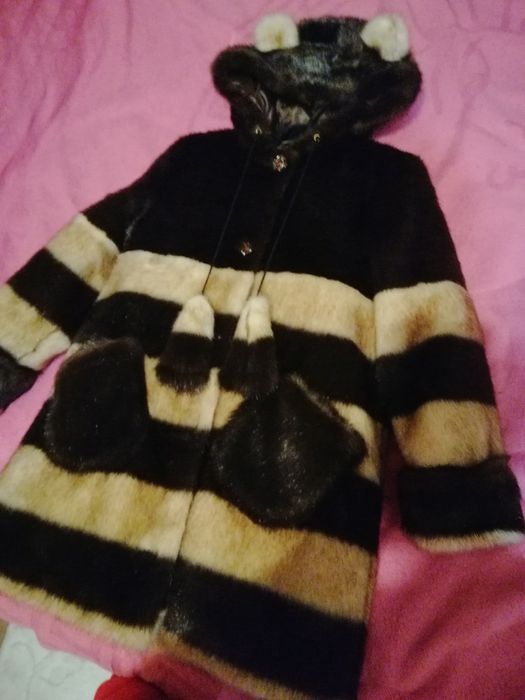 Шубка для девочки)