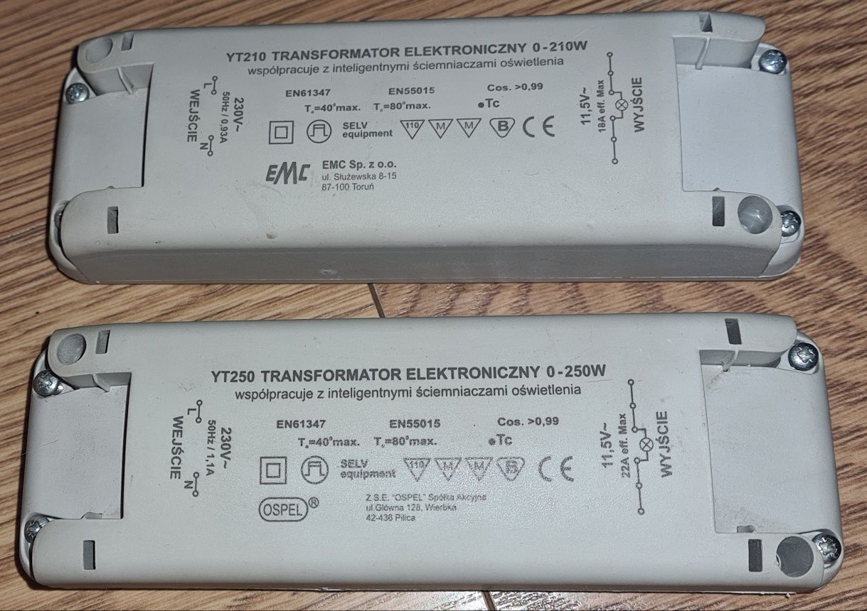 Transformator elektryczny 2 szt.