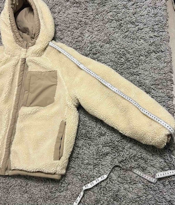 Двостороння зимова куртка. Куртка тедді