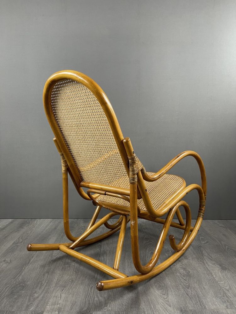 Винтажное кресло- качалка Франция