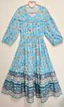 Vestido azul céu tamanho M/L
