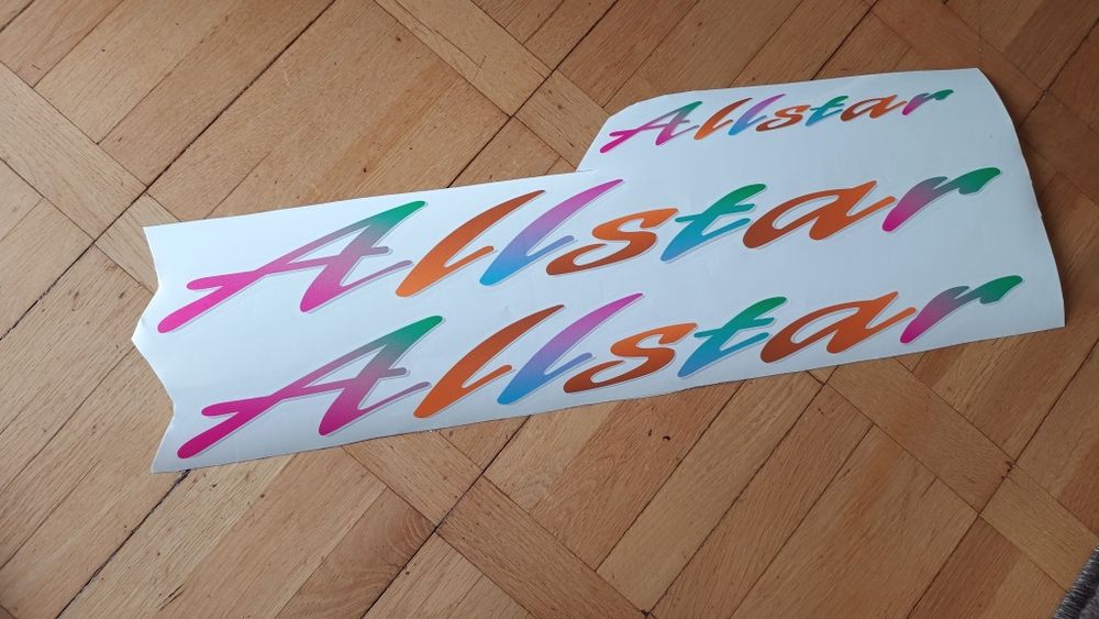 Naklejki VW T4 Multivan Allstar 3szt.