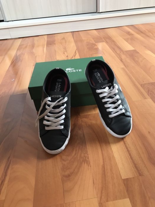 Buty z lacoste czarne