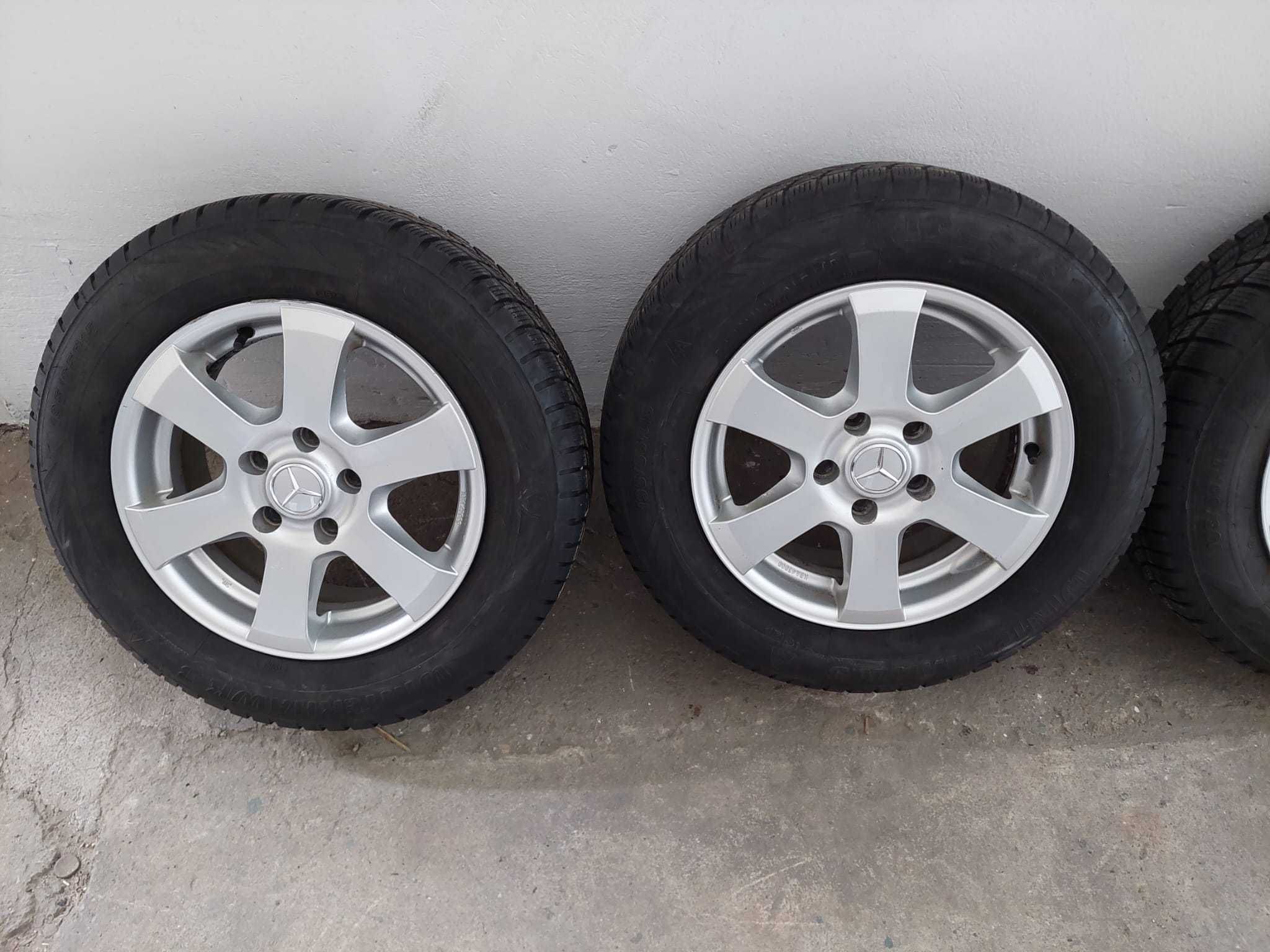 Koła Zima Mercedes A W169 Firestone 195/65 R15 7mm 5x112