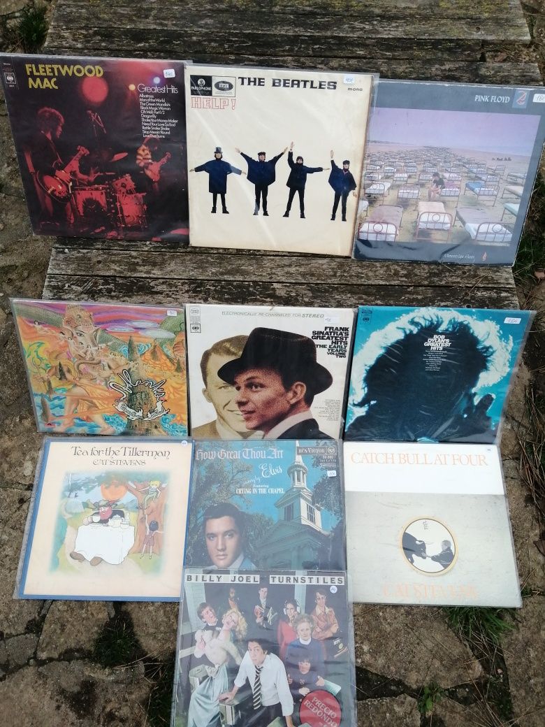 Discos de Vinil : Lote com mais de 200 LPs (Lista completa)