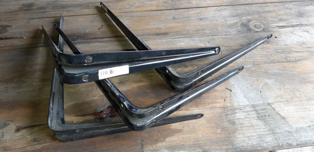 Wsporniki uchwyty pod półkę 300x250mm oryginalne 4szt