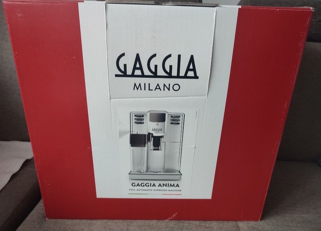 Gaggia Anima Deluxe 1500W 15bar nowy ekspres do kawy okazja na prezent