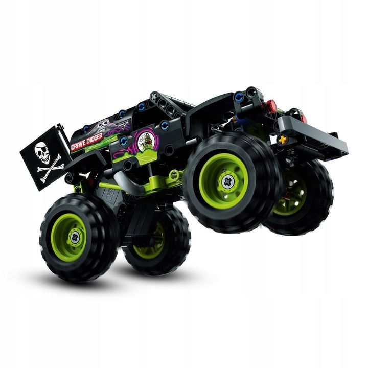 Lego Technic 42118 Monster Jam Grave Digger 2W1 Wyścigówka Autko