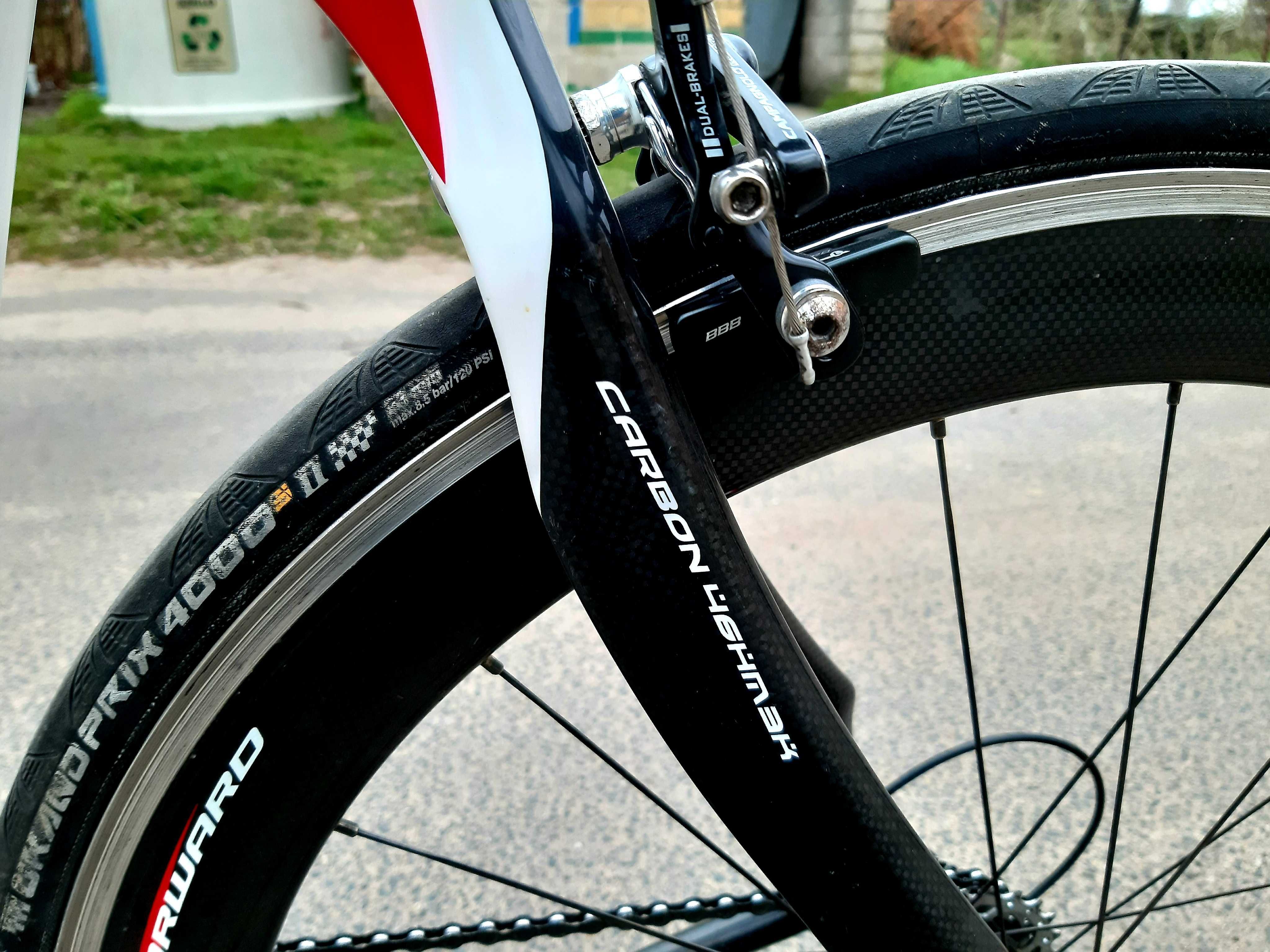 Eddy Merckx EMX-5 Campagnolo Record 2x11 carbon 7kg roz. 57