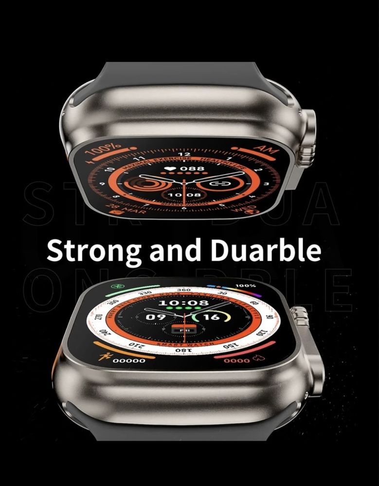 Smart watch 9 ultra 2.19 inch 49 mm black