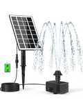 Fontanna solarna ulepszona SZMP 3,5 W, 2200 mAh,