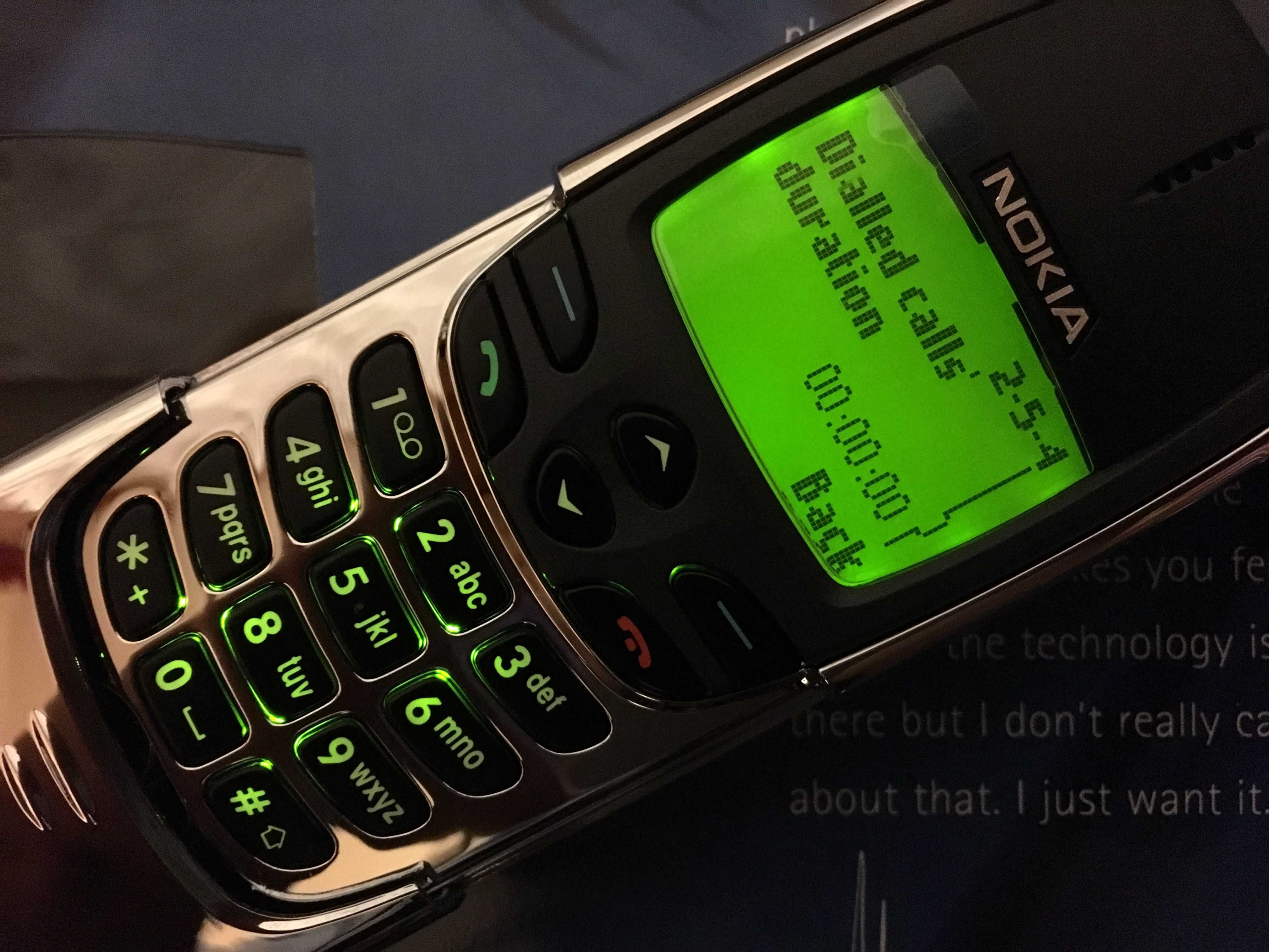 Nokia 8810 - НОВИЙ ! - Оригінал ! - vintage phone ретро раритет