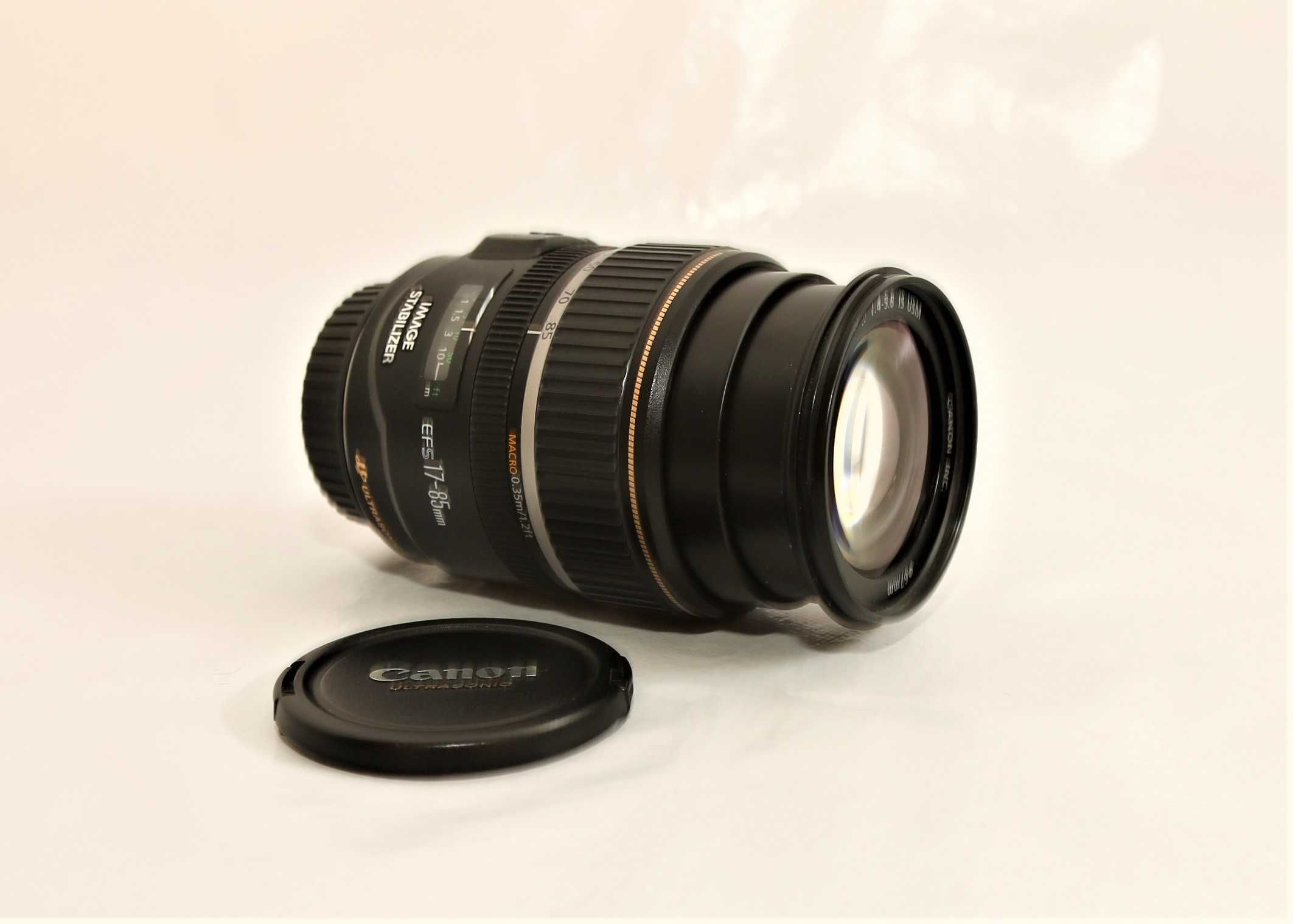Lente Canon EF 17-85mm IS USM Ultrasonic SEM AUTOFOCUS
